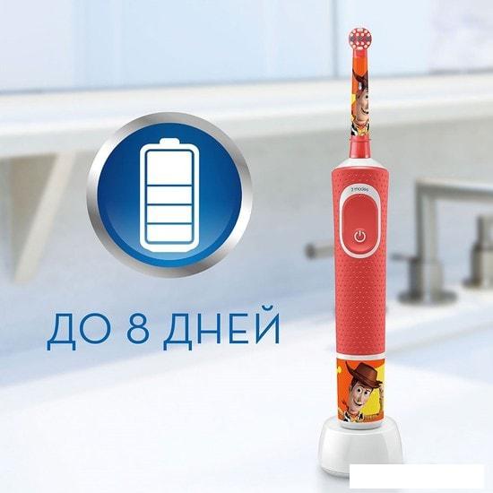 Электрическая зубная щетка Braun Oral-B Kids Toy Story D100.413.2K - фото