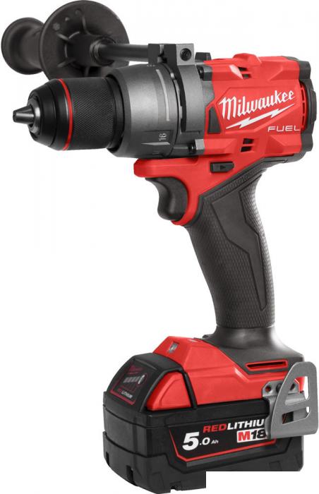 Ударная дрель-шуруповерт Milwaukee M18 FUEL M18FPD3-502X 4933479860 (с 2-мя АКБ, кейс) - фото