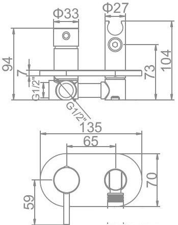 Смеситель Ledeme L5398-5 - фото