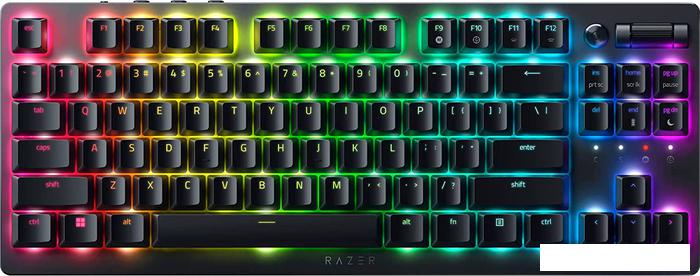 Клавиатура Razer DeathStalker V2 Pro TKL (Razer Low Profile Optical Red, нет кириллицы) - фото