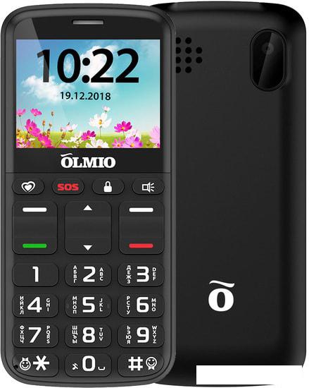 Мобильный телефон Olmio C27 (черный) - фото