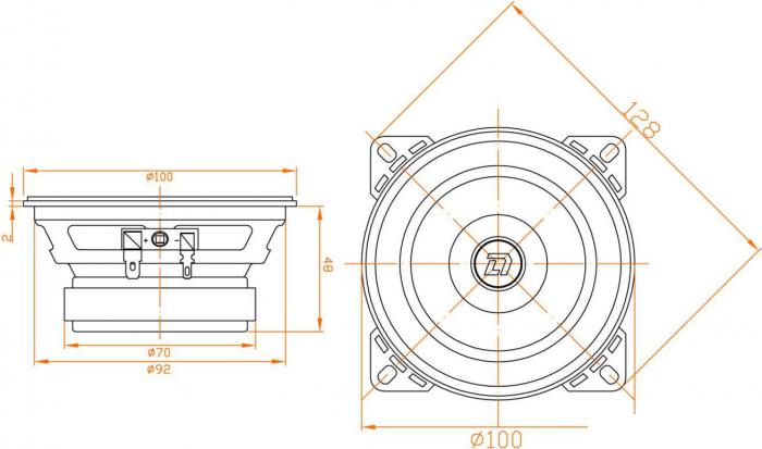 Автомобильная акустика DL Audio Gryphon Lite 100v3 - фото