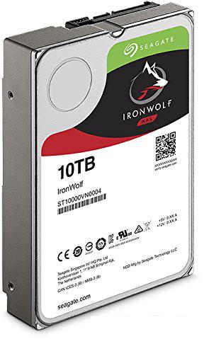 Жесткий диск Seagate Ironwolf 10TB [ST10000VN0004] - фото