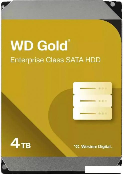 Жесткий диск WD Gold 4TB WD4004FRYZ - фото