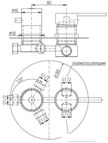 Смеситель Slezak RAV Zambezi ZA087.3-1 - фото