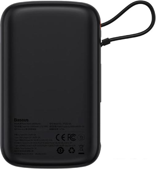 Внешний аккумулятор Baseus Qpow Pro Digital Display Fast Charge 10000mAh (черный) - фото