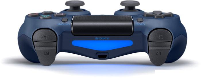 Геймпад Sony DualShock 4 v2 (синяя полночь) - фото