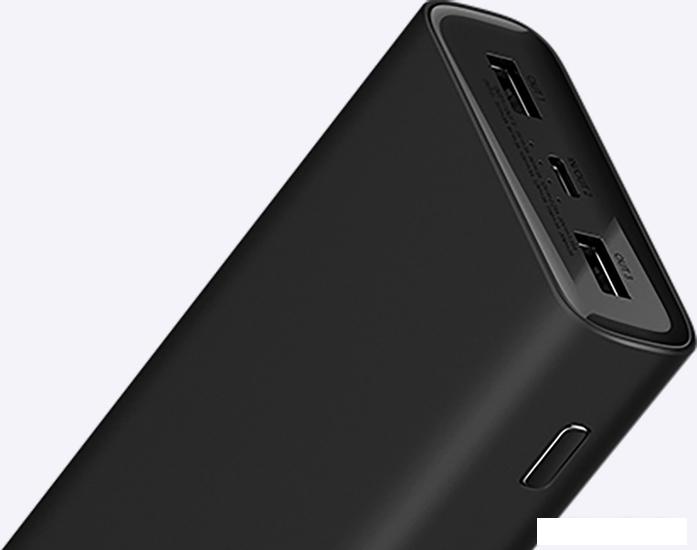 Внешний аккумулятор Xiaomi Mi 50w Power Bank 20000mAh PB2050SZM (черный) - фото