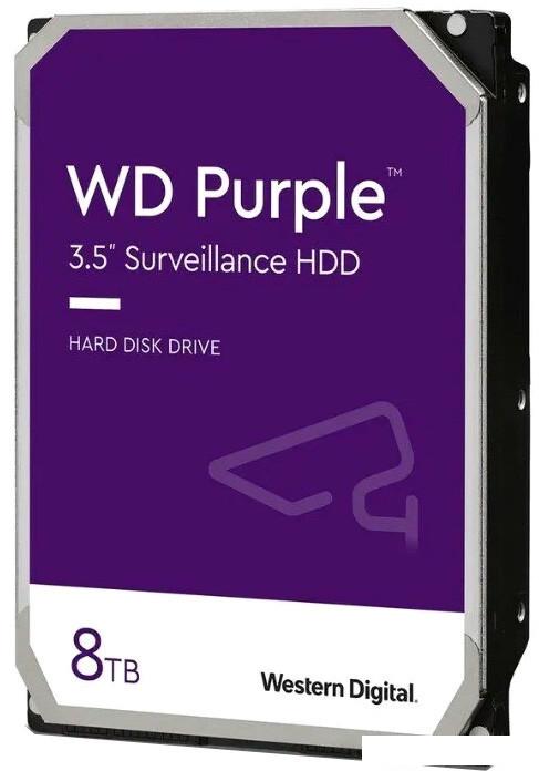 Жесткий диск WD Purple 8TB WD85PURU - фото