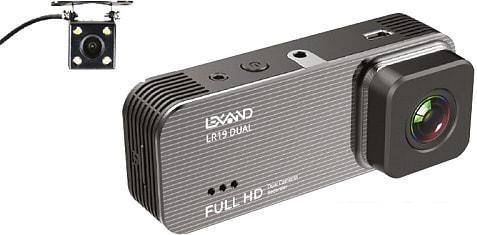 Автомобильный видеорегистратор Lexand LR19 Dual - фото