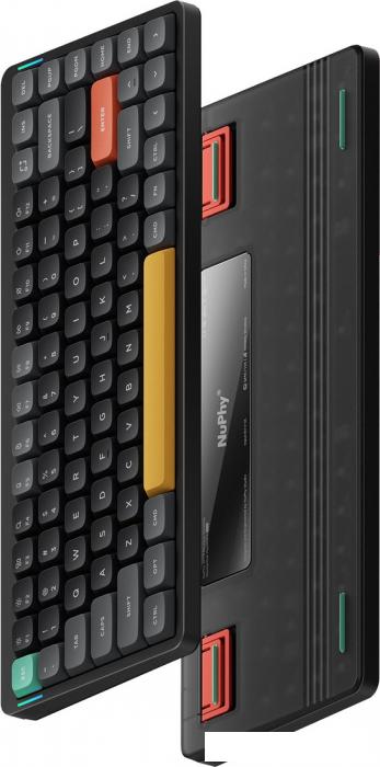 Клавиатура NuPhy Air75 V2 Basalt Black (Gateron Low Profile Brown 2.0) - фото