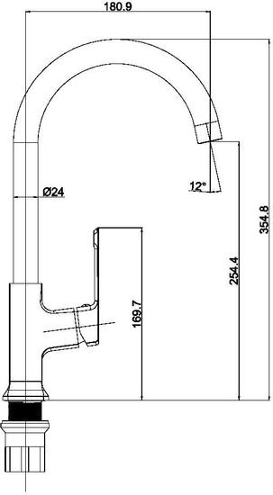 Смеситель Maxonor Pure Life PL4090 - фото