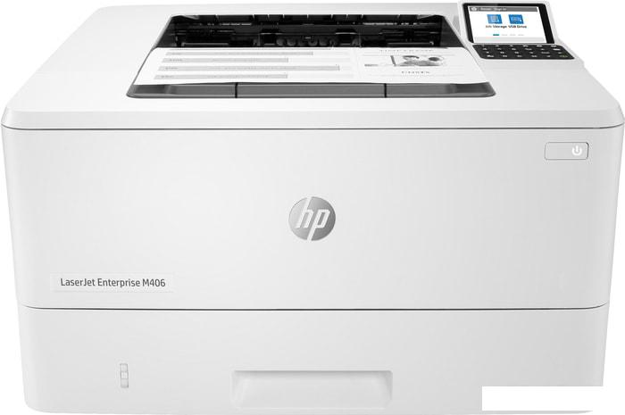 Принтер HP LaserJet Enterprise M406dn - фото
