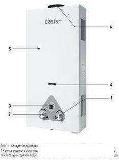 Газовая колонка Oasis Eco W-20 - фото