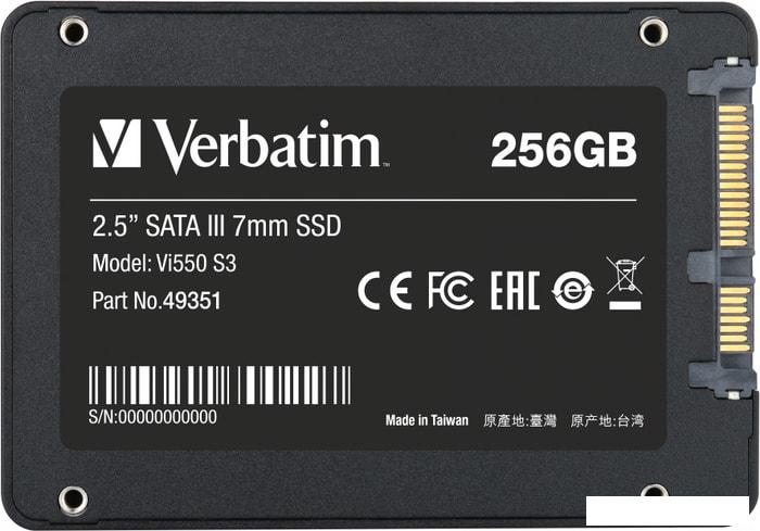 SSD Verbatim Vi550 S3 128GB 49350 - фото