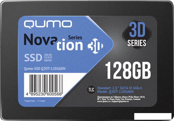 SSD QUMO Novation 3D TLC 128GB Q3DT-128GAEN - фото