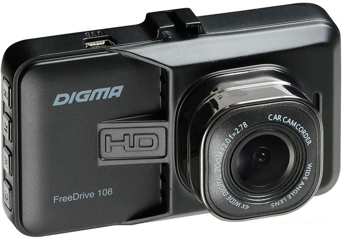 Автомобильный видеорегистратор Digma FreeDrive 108 - фото