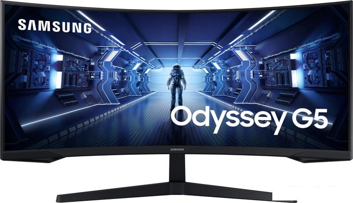 Монитор Samsung Odyssey G5 C34G55TWWI - фото