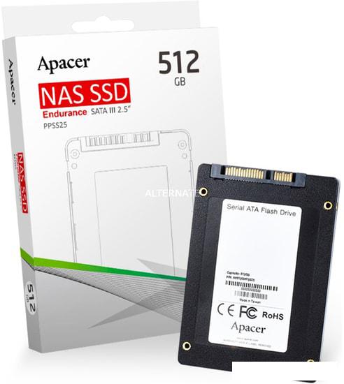 SSD Apacer PPSS25 512GB AP512GPPSS25-R - фото