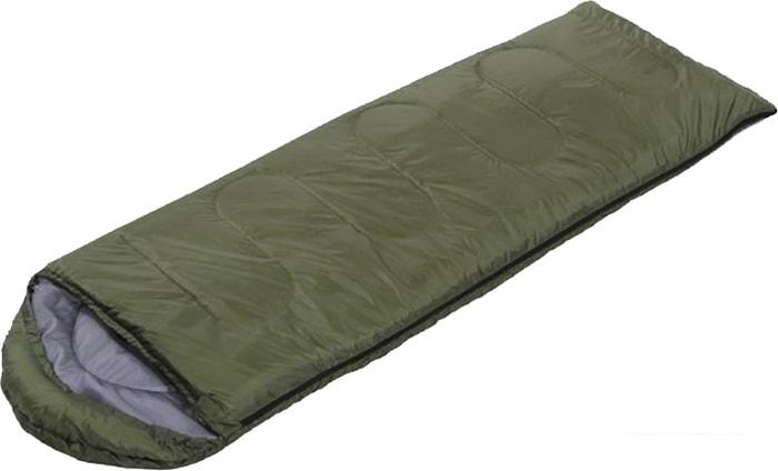 Спальный мешок GOLDEN SHARK Fert 250 (молния справа, зеленый) - фото