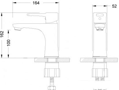 Смеситель Lemark Evitta LM0506C - фото