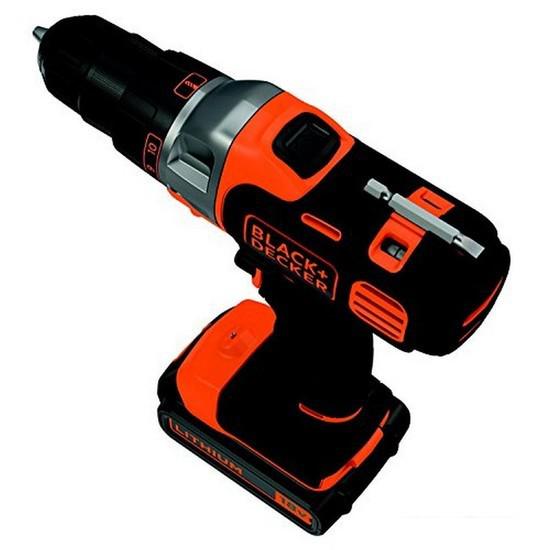 Дрель-шуруповерт Black & Decker MT218K - фото