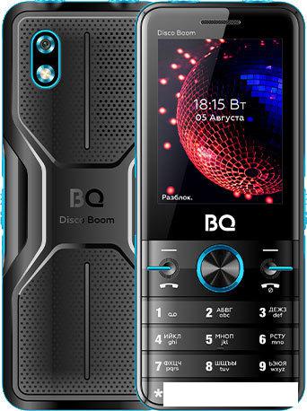 Кнопочный телефон BQ-Mobile BQ-2842 Disco Boom (бирюзовый) - фото