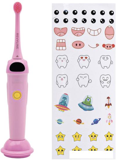 Электрическая зубная щетка Revyline RL 020 Kids (розовый) - фото