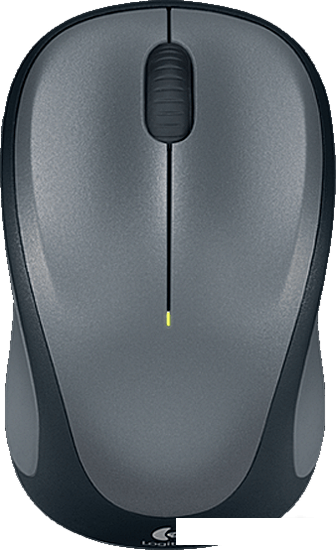 Мышь Logitech M235 Wireless Mouse (серый) [910-002201] - фото