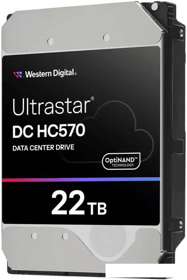 Жесткий диск WD Ultrastar DC HC570 22TB WUH722222ALE6L4 - фото