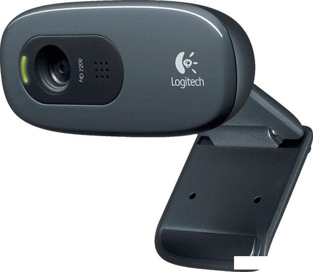 Web камера Logitech HD Webcam C270 черный [960-001063] - фото