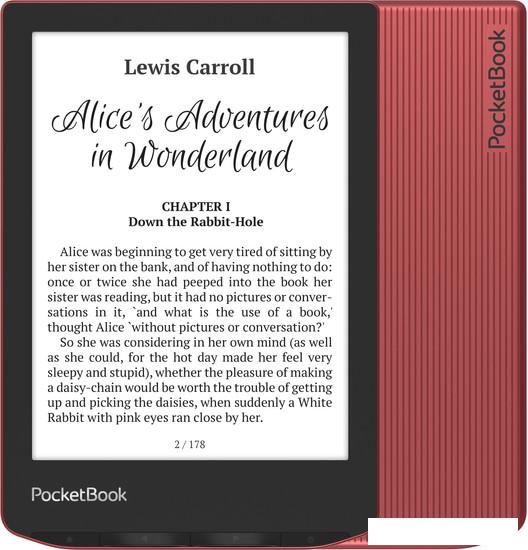 Электронная книга PocketBook A4 634 Verse Pro (страстно-красный) - фото