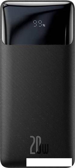 Внешний аккумулятор Baseus Bipow Fast Charge Power Bank 20W 20000mAh (черный) - фото