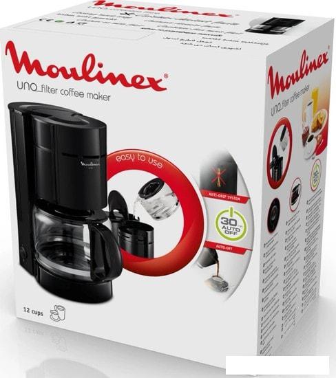 Капельная кофеварка Moulinex Uno FG121811 - фото