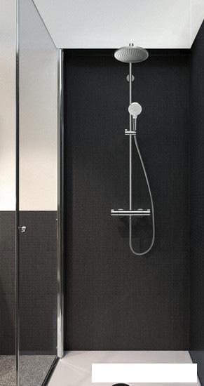 Душевая система Hansgrohe Crometta S 240 1jet Showerpipe [27267000] - фото