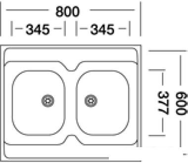 Кухонная мойка Kromevye N 232 - фото