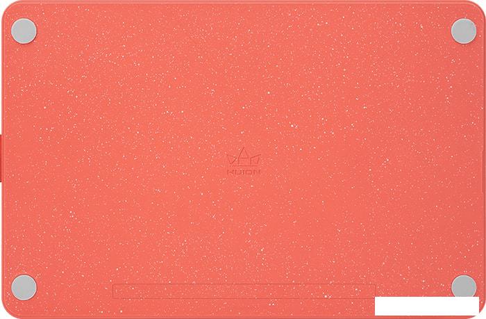 Графический планшет Huion HS611 (коралловый красный) - фото