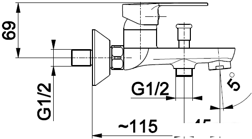 Смеситель Armatura Mohit 5914-010-00 - фото