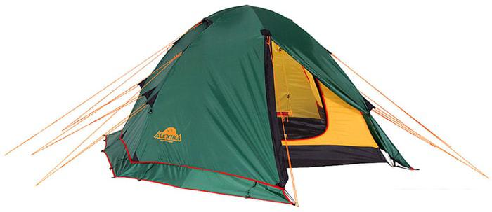 Треккинговая палатка AlexikA Rondo 3 Plus Fib (зеленый) - фото