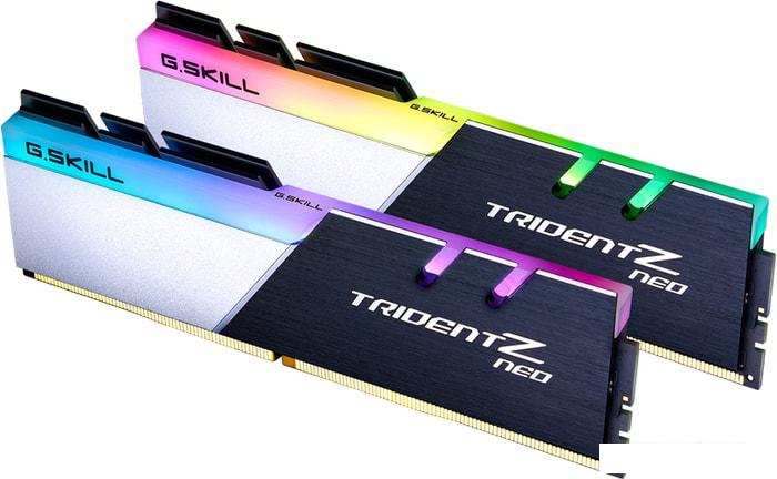 Оперативная память G.Skill Trident Z Neo 2x16GB DDR4 PC4-28800 F4-3600C16D-32GTZNC - фото