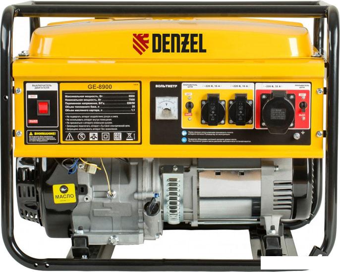 Бензиновый генератор Denzel GE 8900 - фото