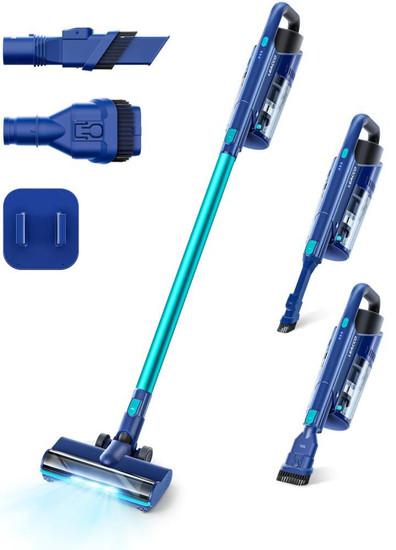 Пылесос LEACCO S31 Cordless Vacuum Cleaner (синий) - фото