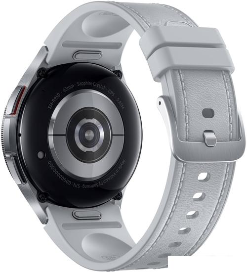 Умные часы Samsung Galaxy Watch6 Classic 43 мм (серебристый) - фото