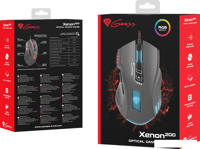 Игровая мышь Genesis Xenon 200 - фото