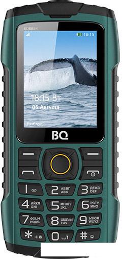 Мобильный телефон BQ-Mobile BQ-2439 Bobber (зеленый) - фото