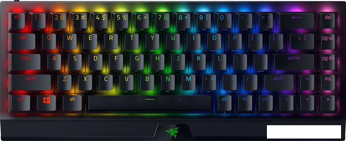 Клавиатура Razer Blackwidow V3 Mini HyperSpeed Yellow Switch - фото