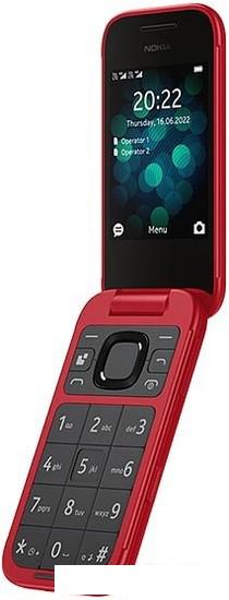 Кнопочный телефон Nokia 2660 (2022) TA-1469 Dual SIM (красный) - фото