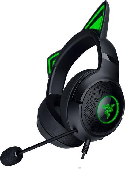 Наушники Razer Kraken Kitty V2 (черный) - фото