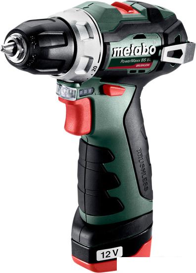 Дрель-шуруповерт Metabo PowerMaxx BS BL 601721500 (с 2-мя АКБ, кейс) - фото