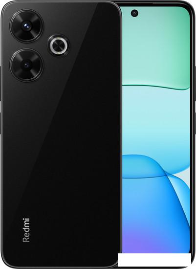 Смартфон Xiaomi Redmi 13 8GB/256GB с NFC международная версия + Xiaomi Redmi Buds 4 Lite (полуночный черный) - фото